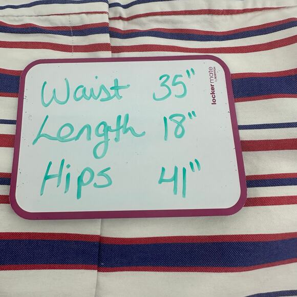 Tommy Hilfiger Striped Skirt Size 10 Red White Blue Patriotic Fourth Of July USA - Picture 4 of 6